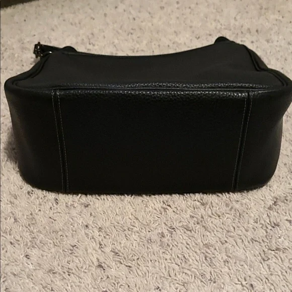 Coach Cary Black Leather Shoulder Bag - Picture 5 of 11